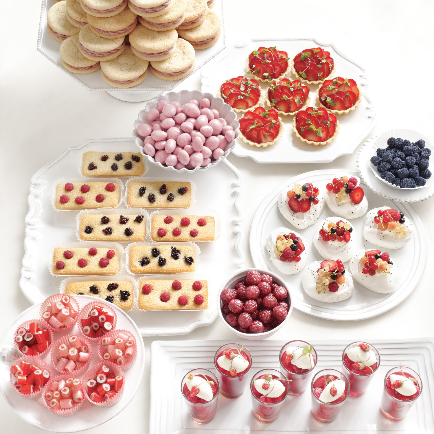 Raspberry Jam Ganache Sandwich Cookies