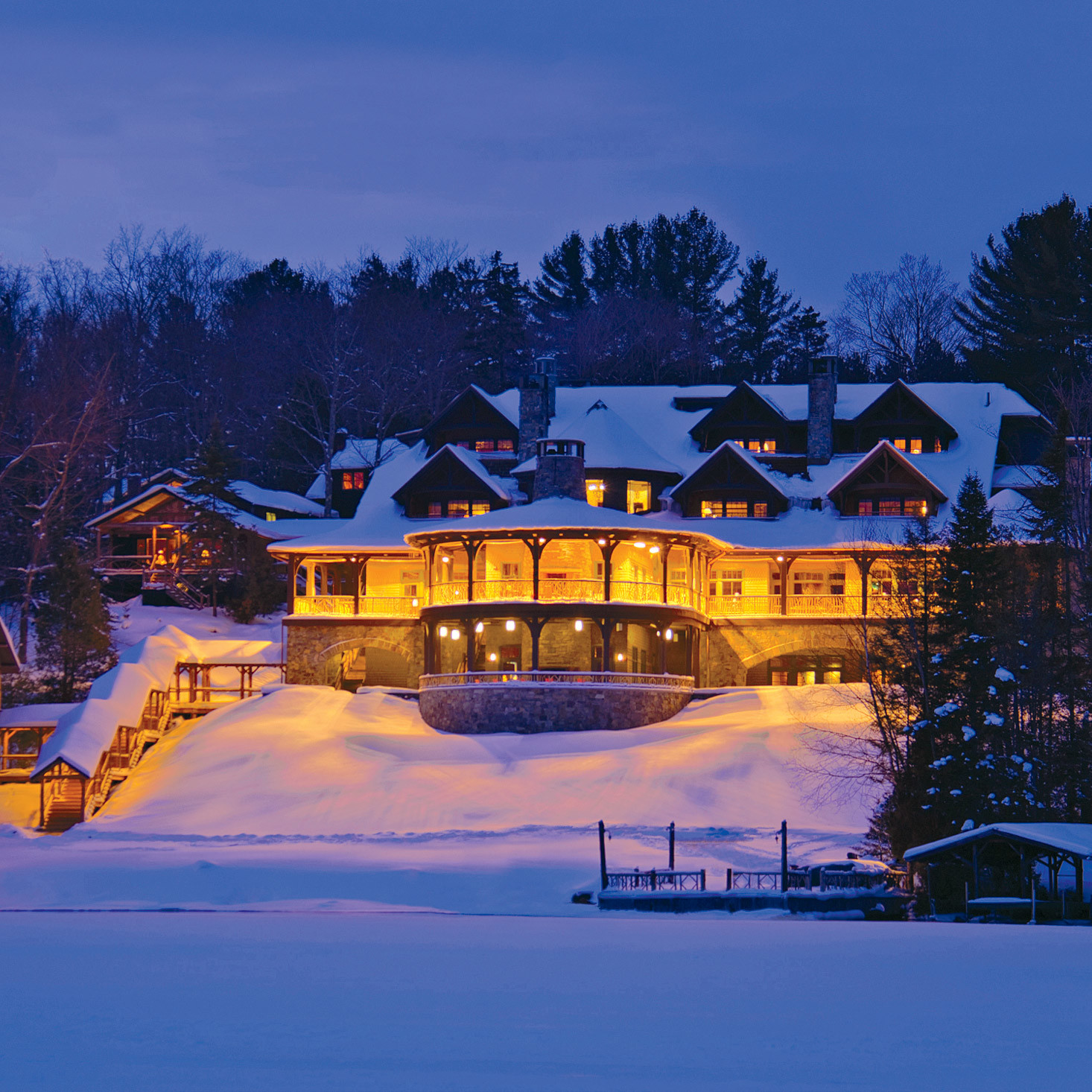 Consider Tying the Knot at the Picturesque Lake Placid Lodge in the