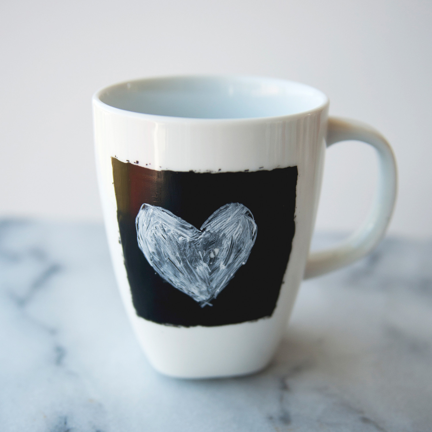 Chalkboard Coffee Mugs  Martha Stewart Weddings