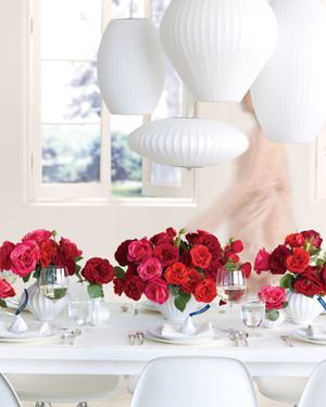 1000 Images About Wedding On Pinterest Events Red Roses Surrounded By Votives