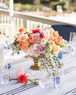 Wedding Centerpiece Flowers On With Tomobi Fl Mismatched China Brightly Colored Flowers