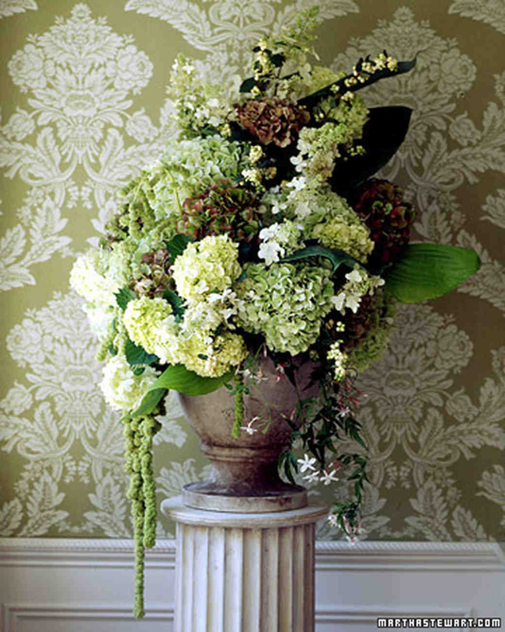 Exellent Wedding Flower Arrangements With Hydrangeas Nice