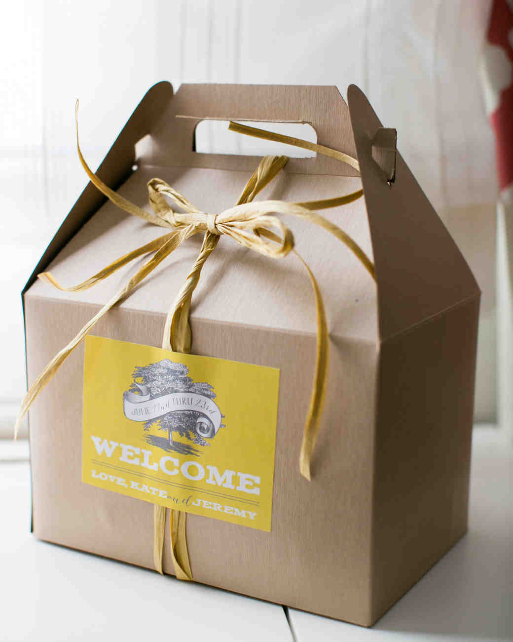 80 Welcome Bags from Real Weddings Martha Stewart Weddings