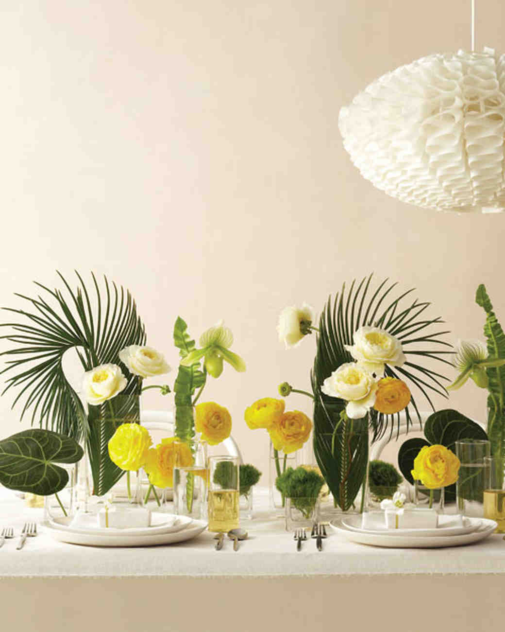 Beach Centerpieces : Beach wedding centerpieces martha stewart weddings