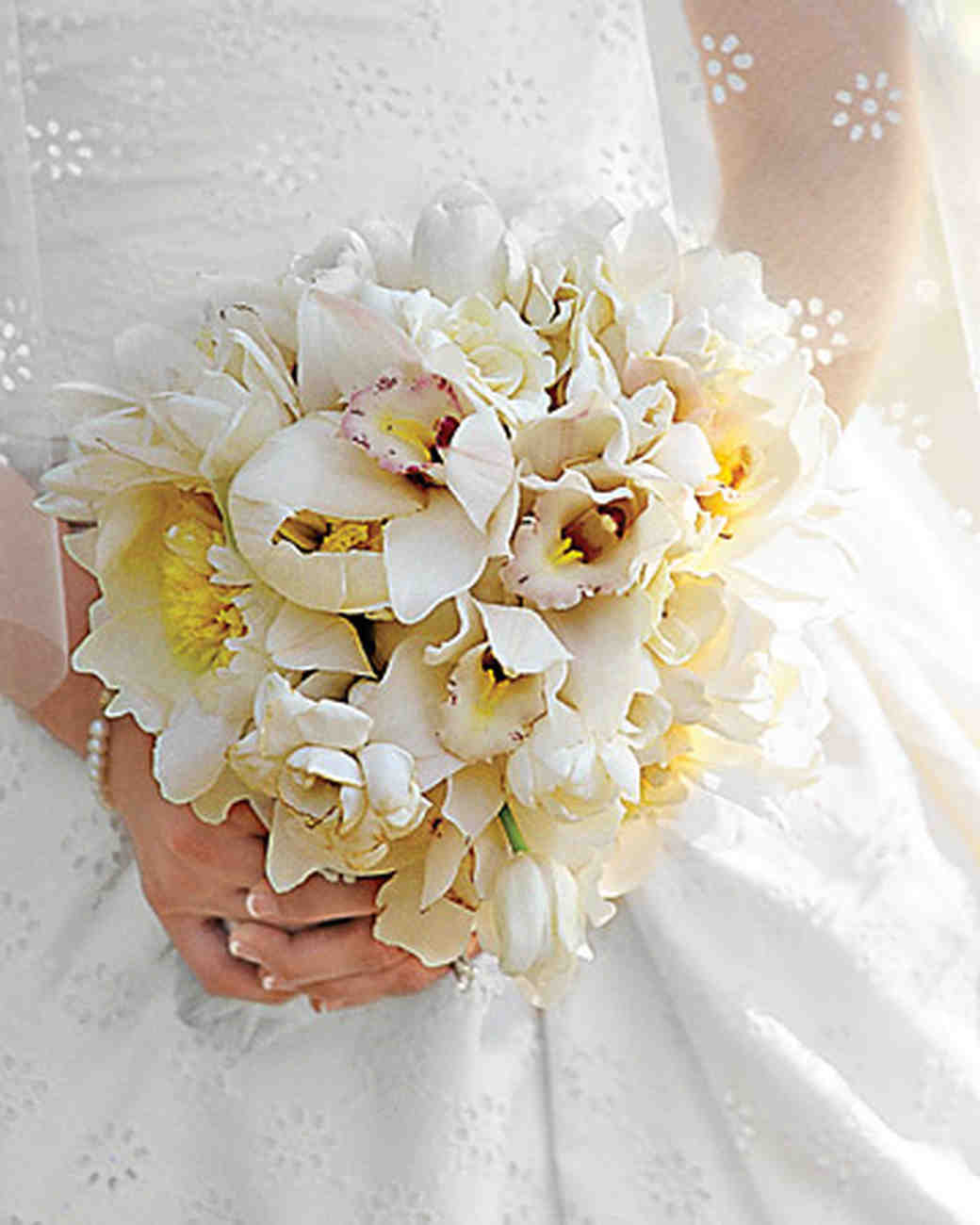 Orchid Bouquets Martha Stewart Weddings 5109