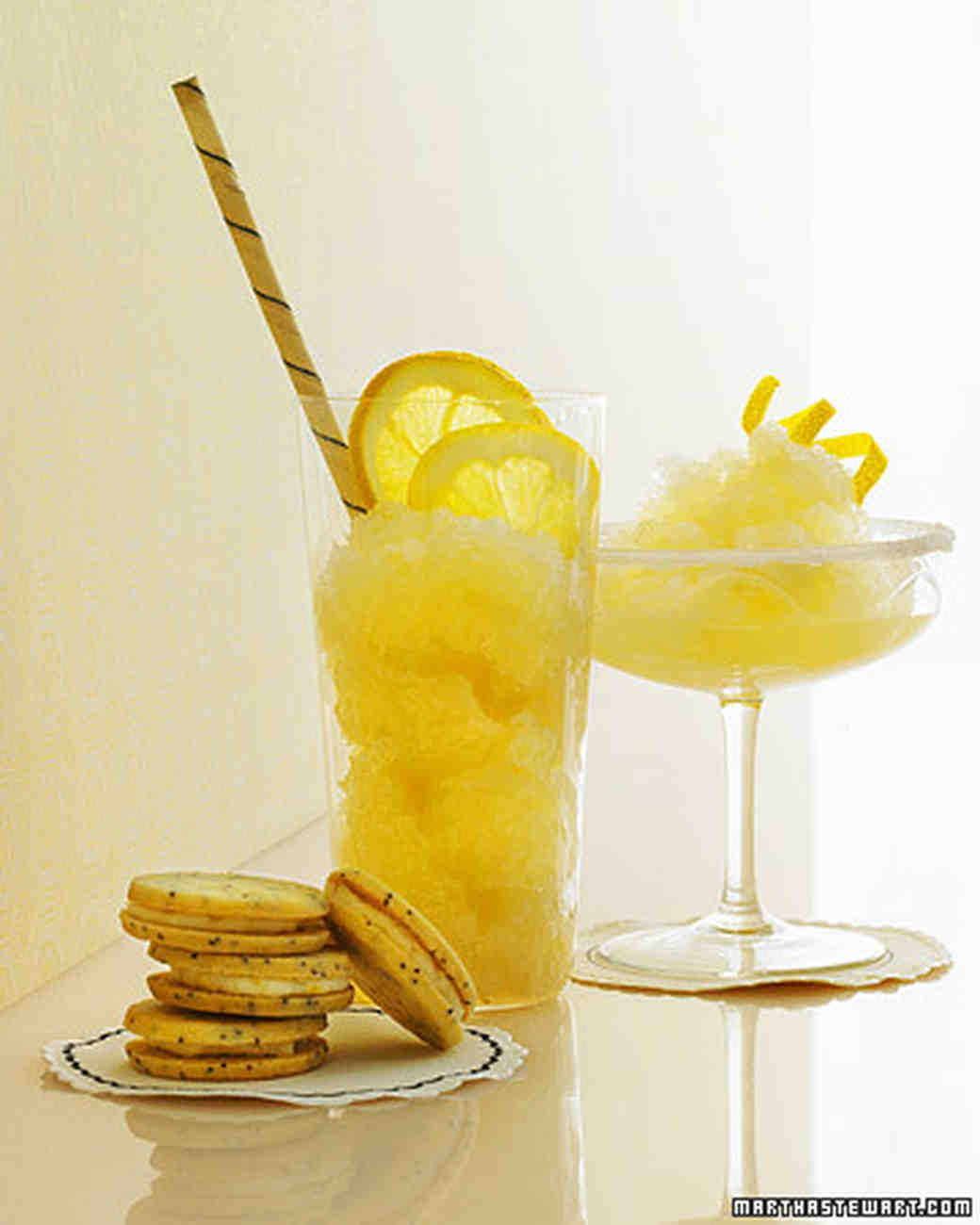 Frozen Ginger Lemon Drop Frozen Ginger Lemon Drop