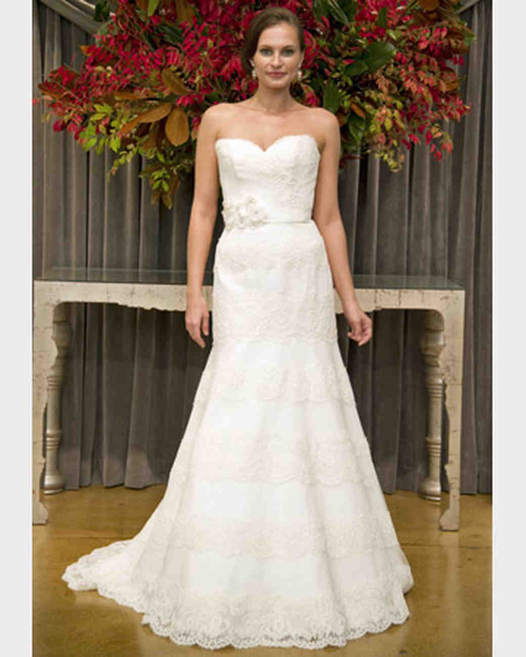 Sheath Wedding Dresses Martha Stewart Weddings