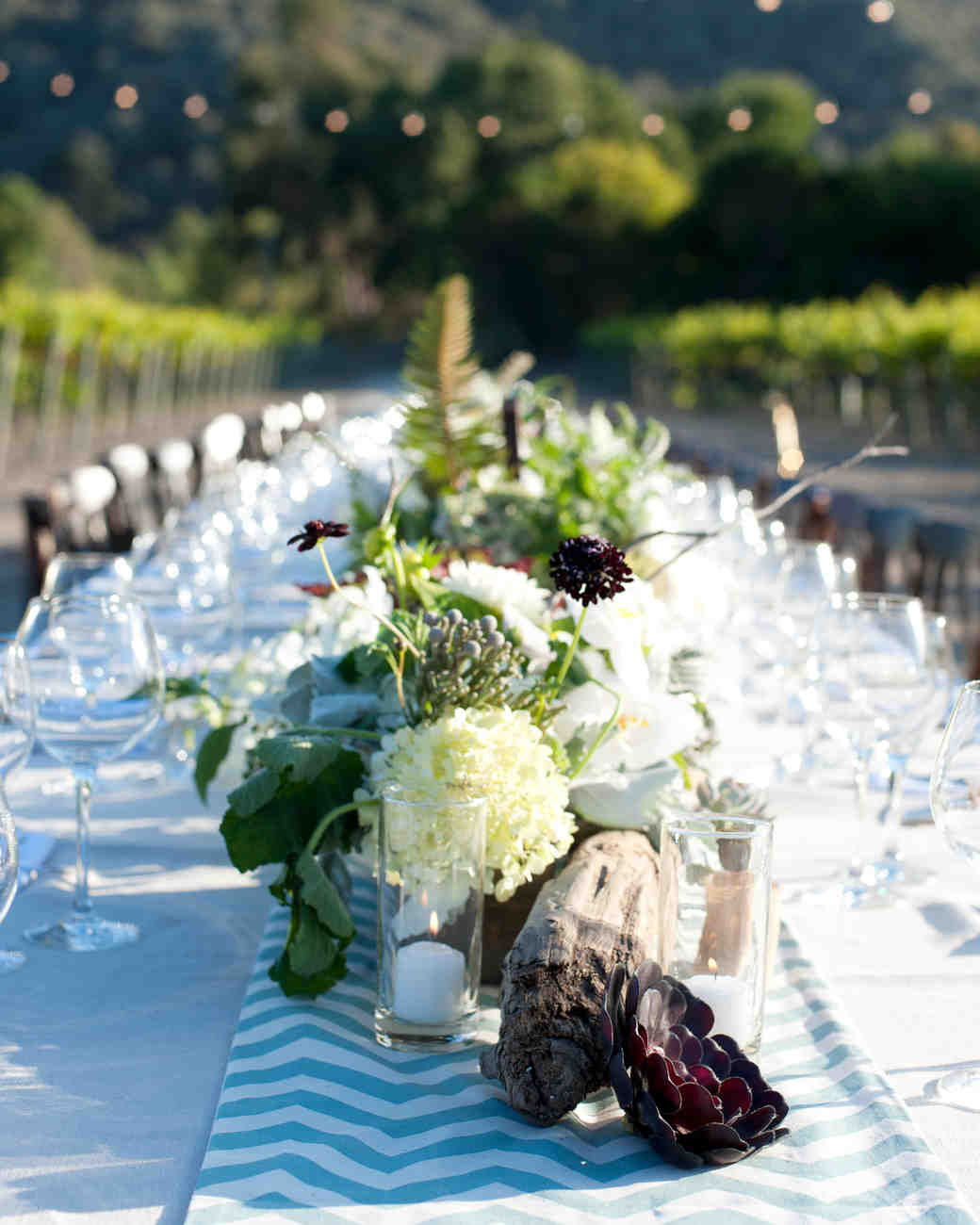 39 Rustic Fall Wedding Centerpieces Martha Stewart Weddings Go Inside This Fruit Filled California Wedding