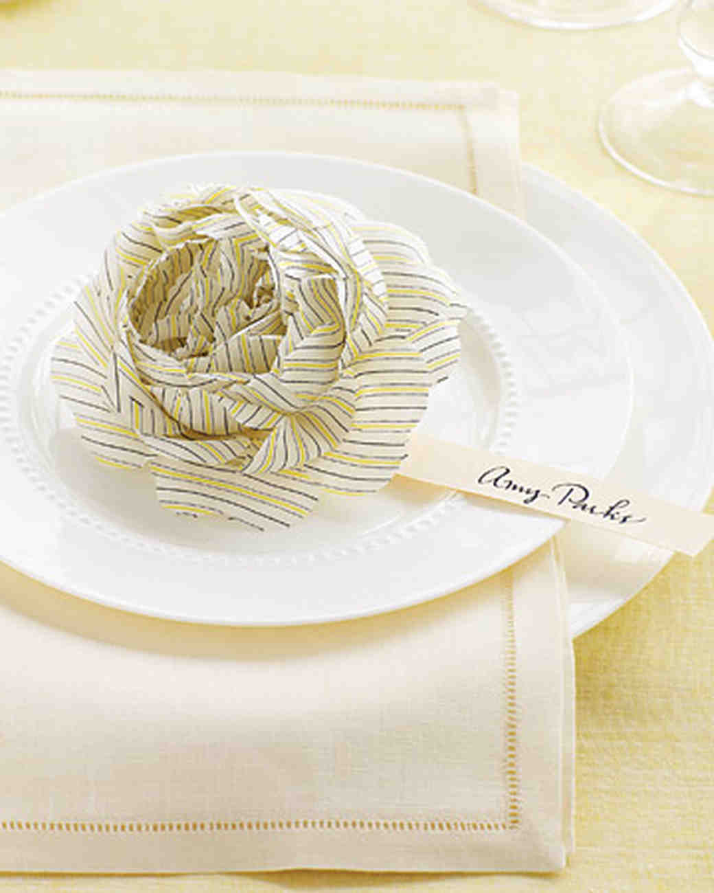 Unique Place Cards | Martha Stewart Weddings