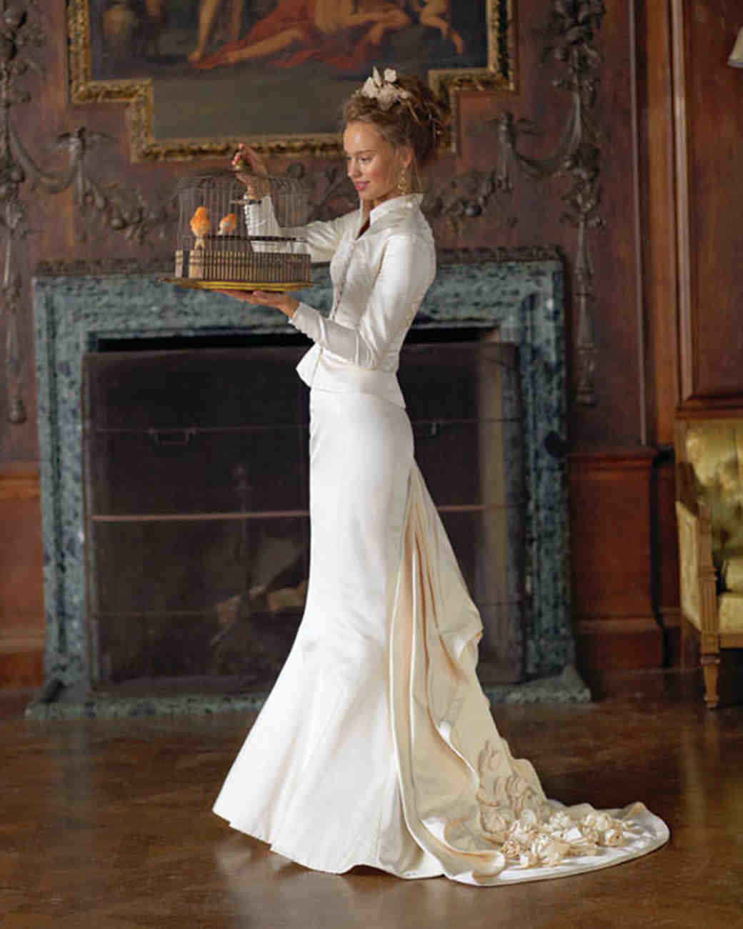 Classic Wedding Dress Cuts by Decade  Martha Stewart Weddings