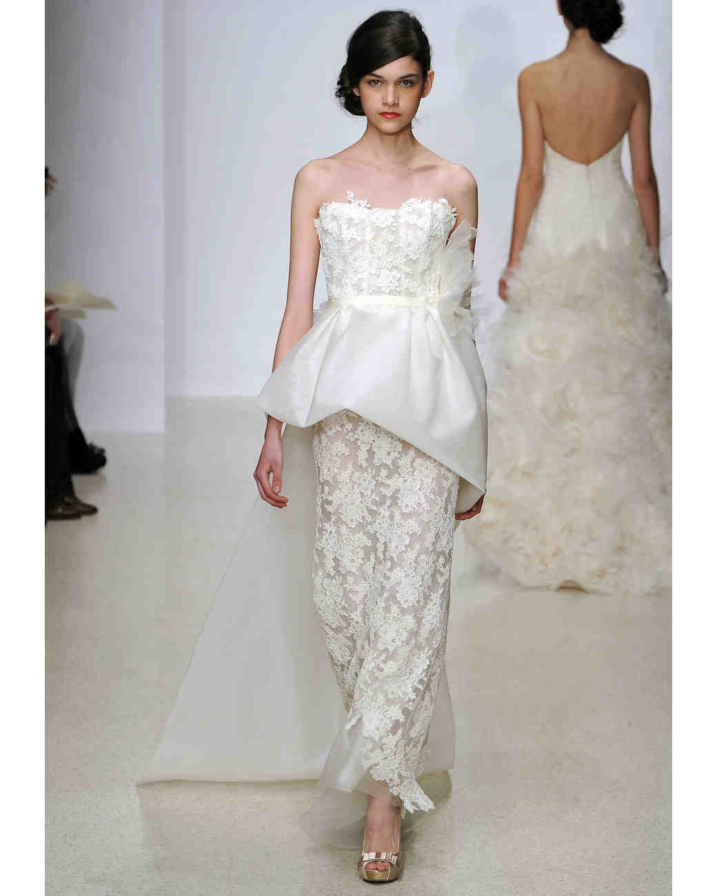 bridal peplum