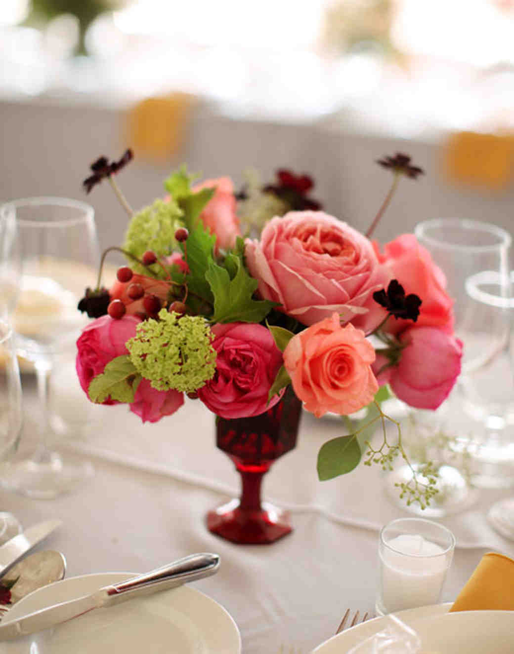 Red Wedding Bouquets Ideas For In Red Rose Centerpieces For Weddings