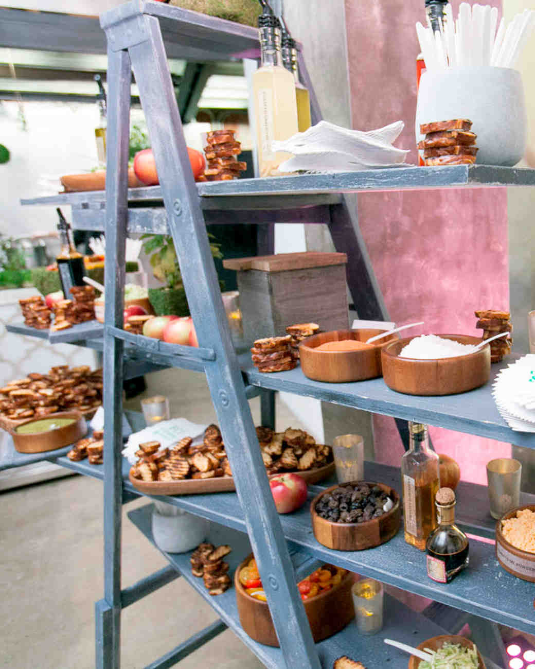 14 Delicious Food Bars for Your Wedding Martha Stewart Weddings