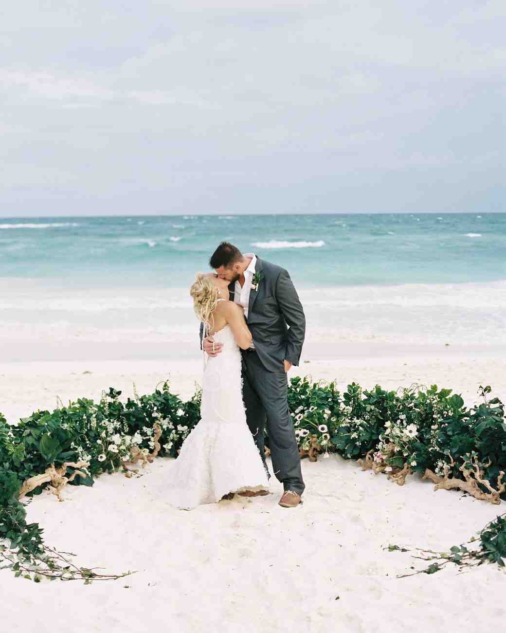 wedding in the sea