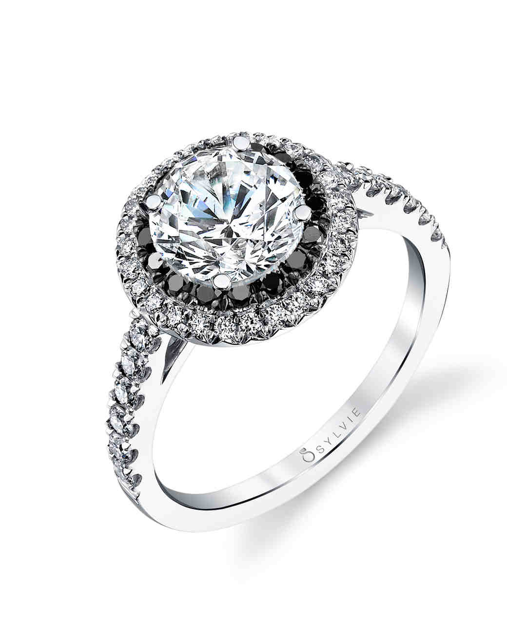 The New LBD: The Little Black Diamond Engagement Ring | Martha Stewart