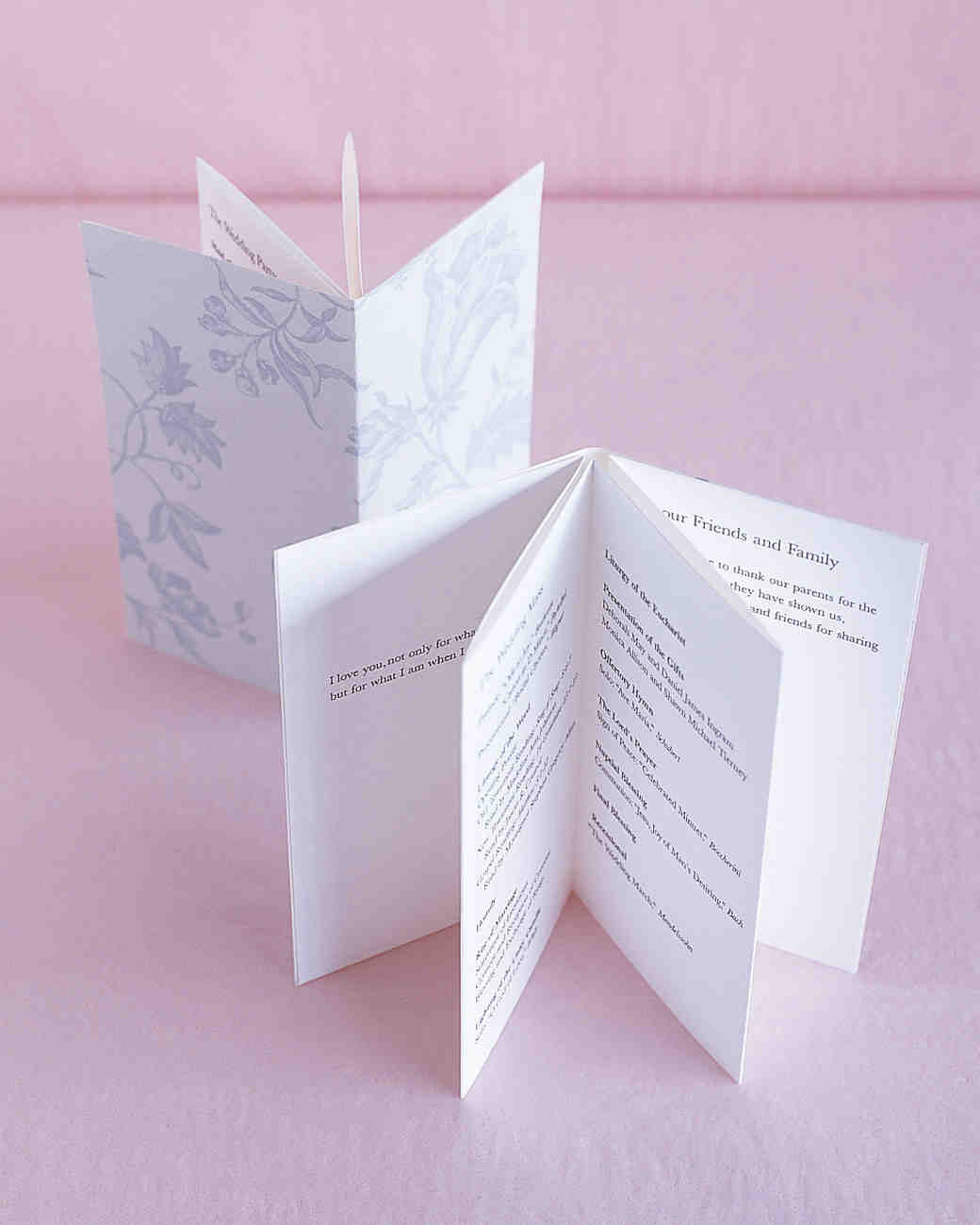 25 Ways To Upgrade Your DIY Wedding Programs Martha Stewart Weddings 25 Ways To Upgrade Your DIY Wedding Programs Martha Stewart Weddings