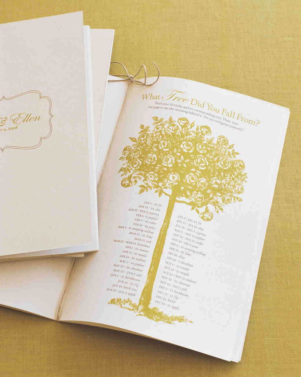 25 ways to upgrade your diy wedding programs martha wedding program