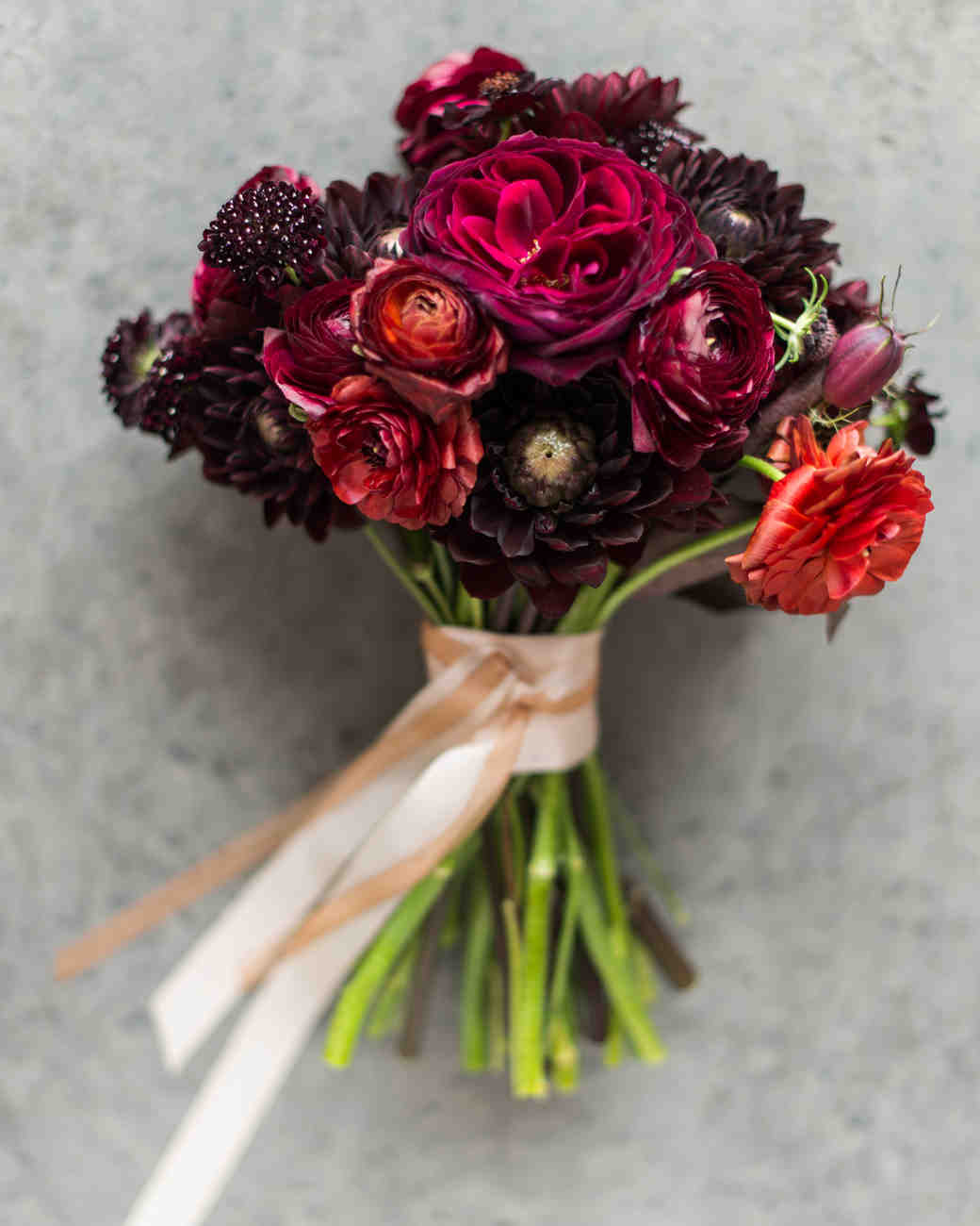 Red Wedding Flowers Brides Ideas Photos Red Rose And Stephanotis Bridal Bouquet