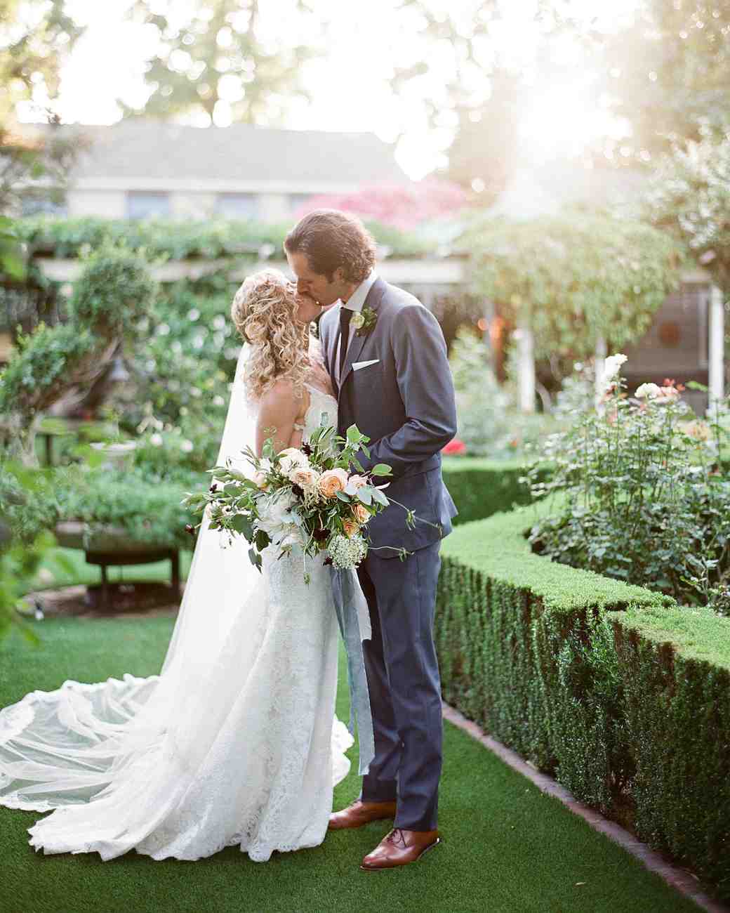 A Fairytale Garden Wedding in the Bride's Grandma's Backyard | Martha