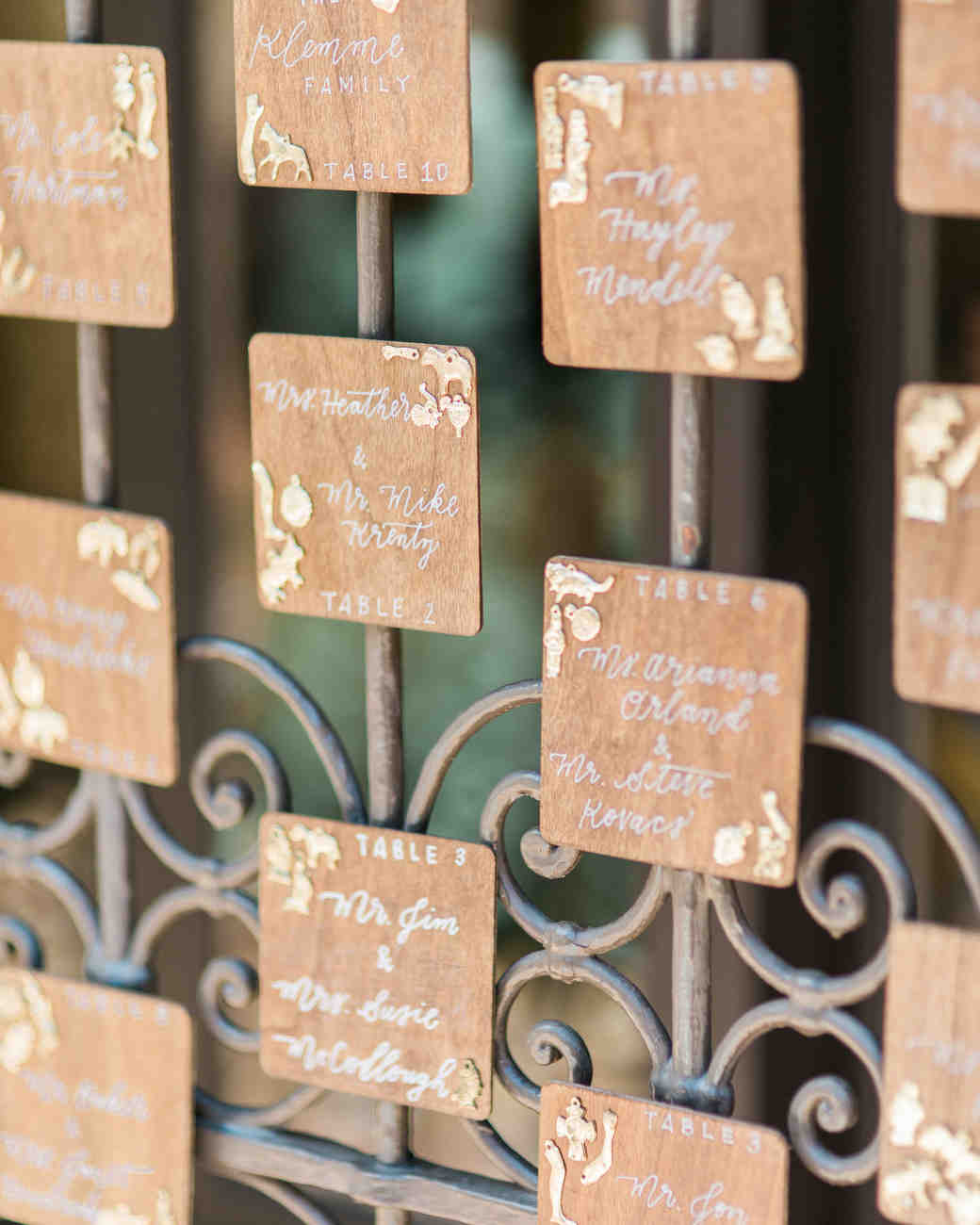 Insanely Creative Seating Cards and Displays Martha Stewart Weddings