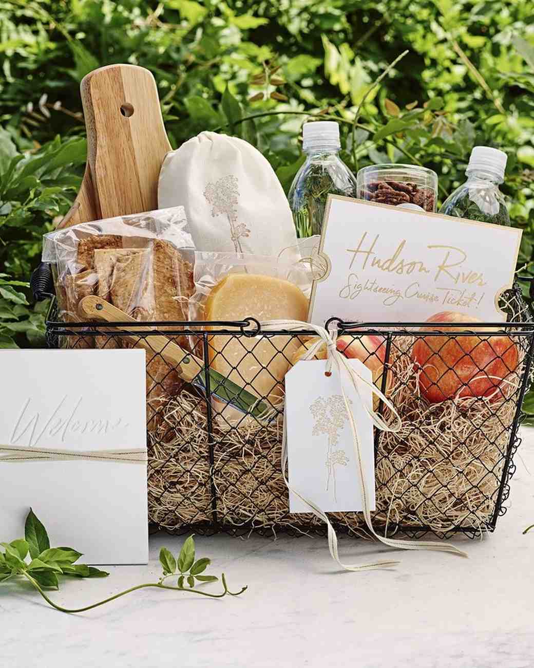 80 Welcome Bags from Real Weddings Martha Stewart Weddings