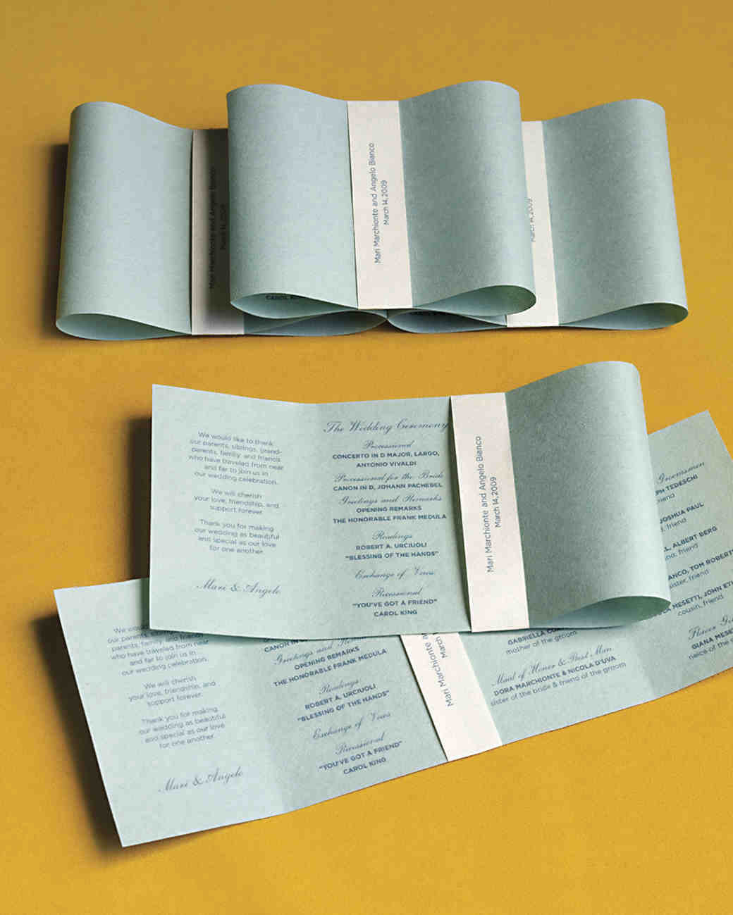 25 Ways To Upgrade Your DIY Wedding Programs Martha Stewart Weddings 25 Ways To Upgrade Your DIY Wedding Programs Martha Stewart Weddings