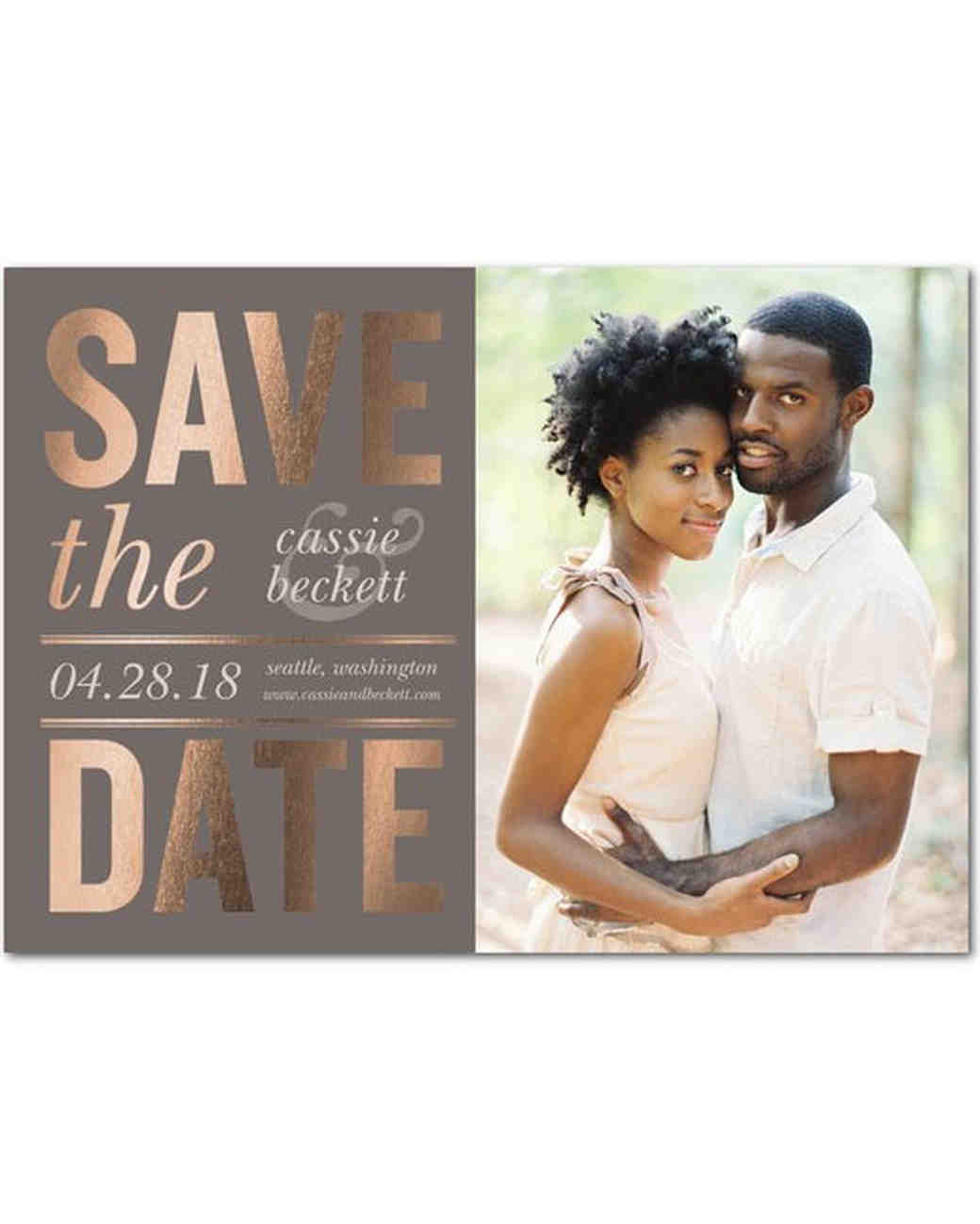Stock Save-the-Dates That Look Totally Custom | Martha ...