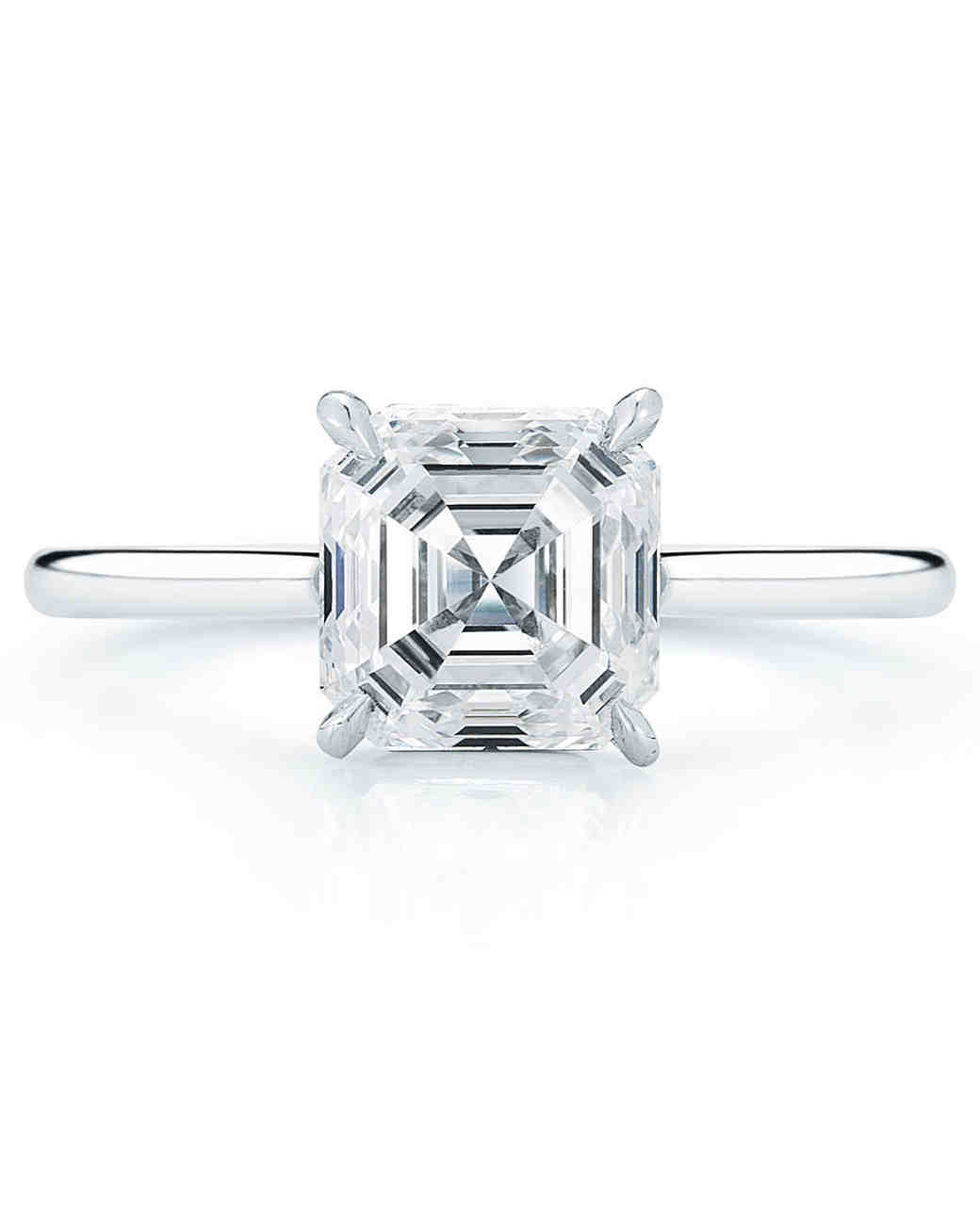 Emerald Cut Diamond Engagement Rings Emerald Cut Diamond Engagement Rings
