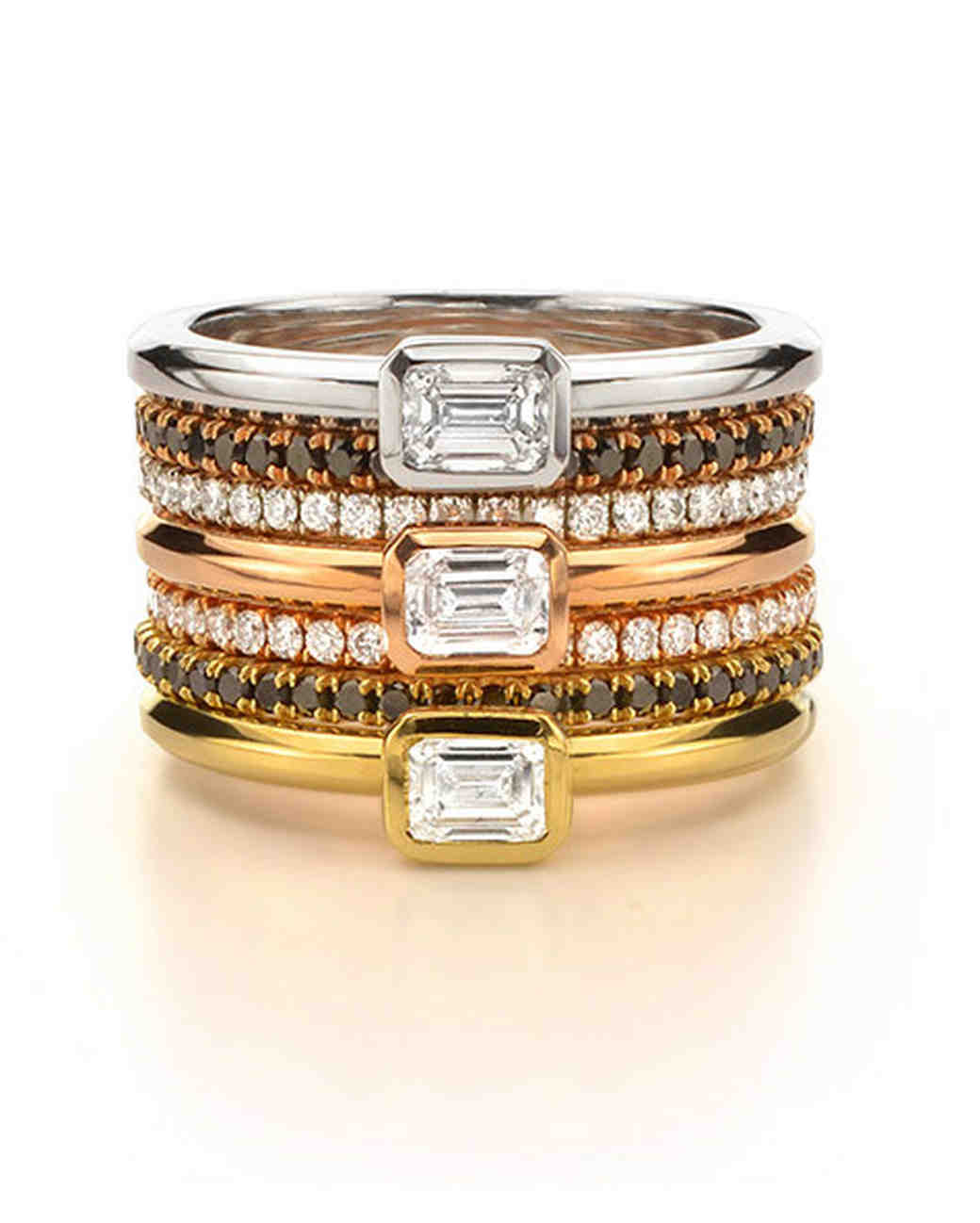 Emerald Cut Stack Ring Emerald Cut Stack Ring