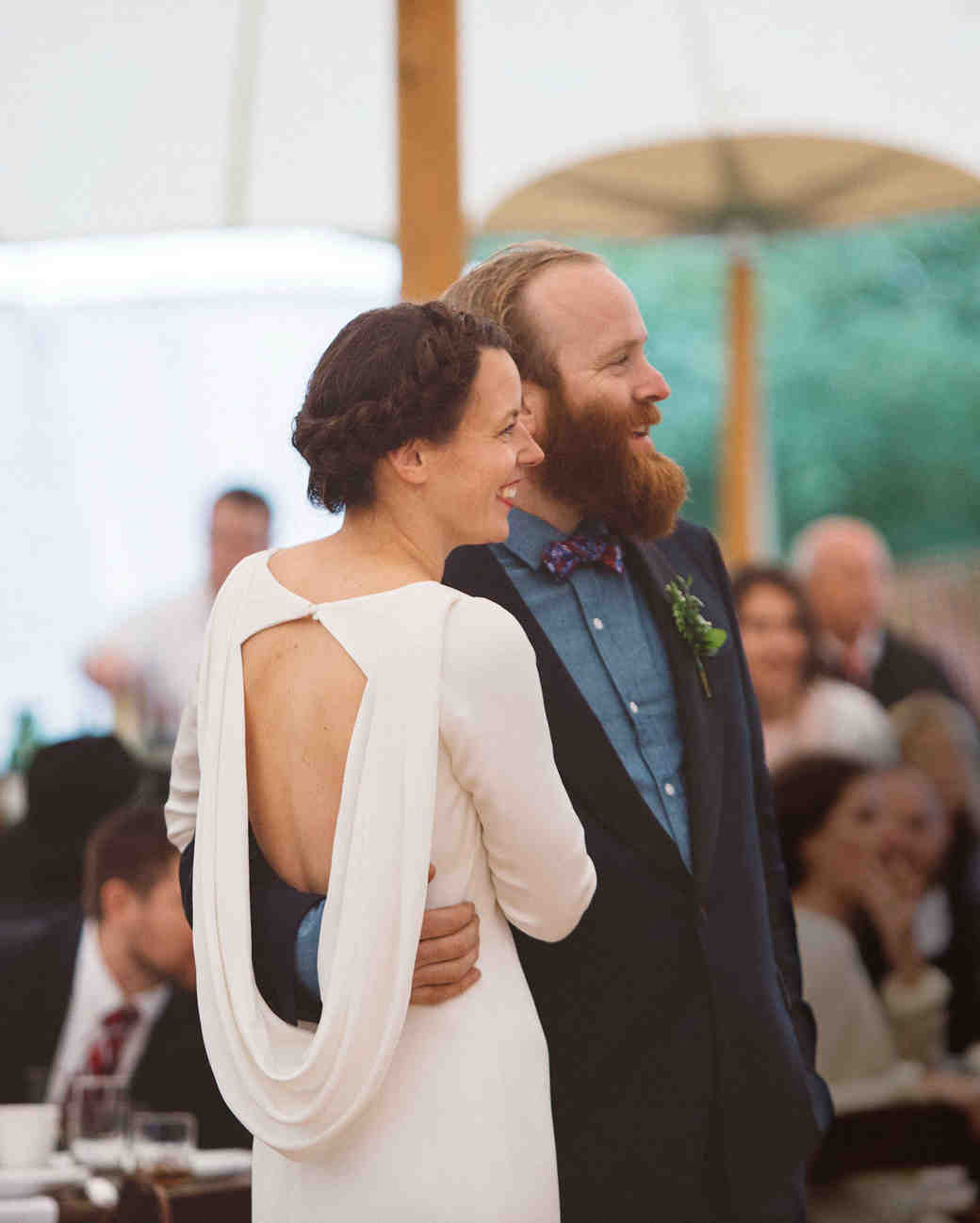 A DIY Wedding, With a Ceremony in a Pool Martha Stewart Weddings