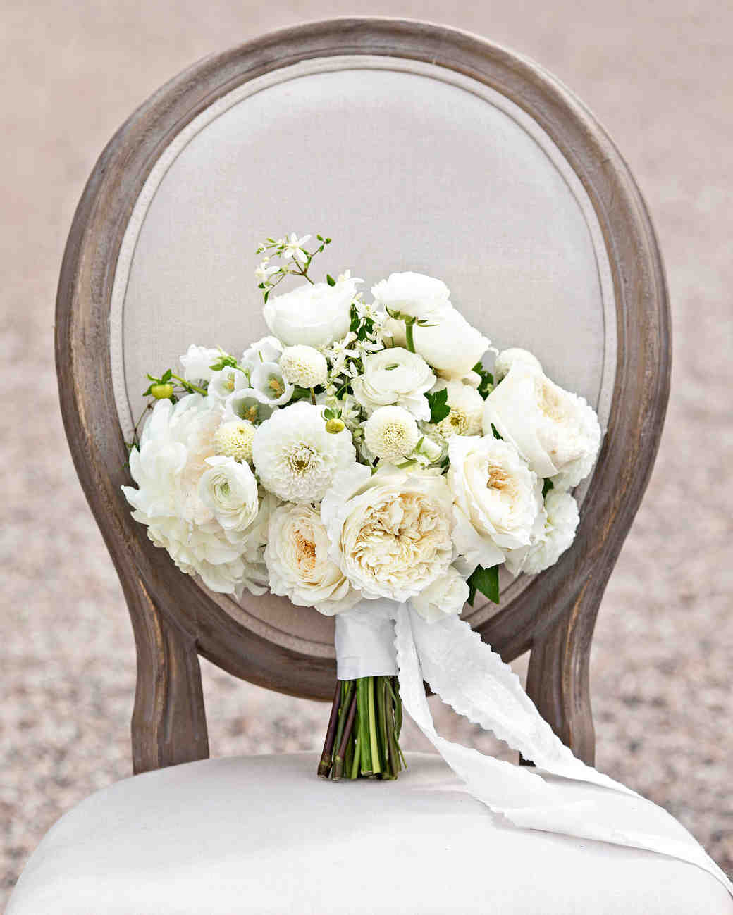 40 White Wedding Bouquets Martha Weddings