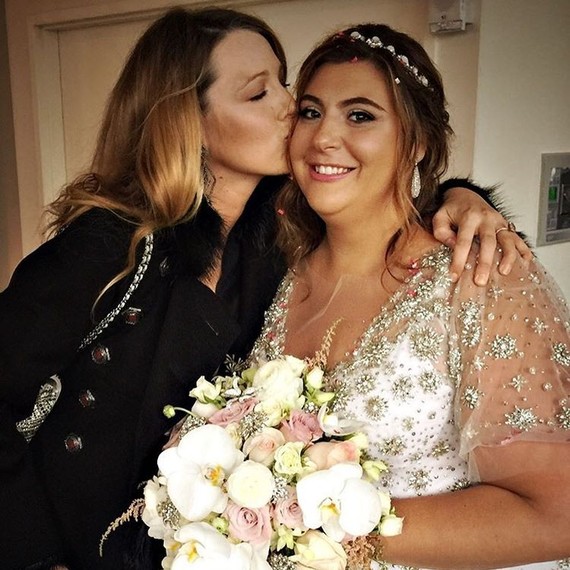 Blake Lively Attends Best Friend's Wedding Blake Lively Attends Best Friend's Wedding