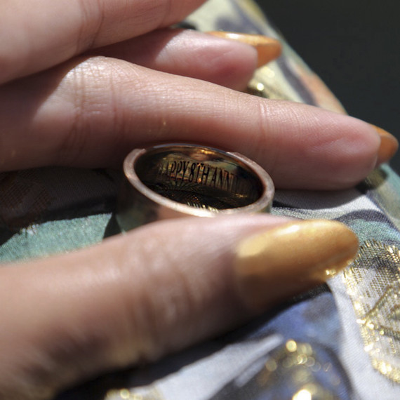 Beyonce and Jay Z Engraved Anniversary Band Beyonce and Jay Z Engraved Anniversary Band