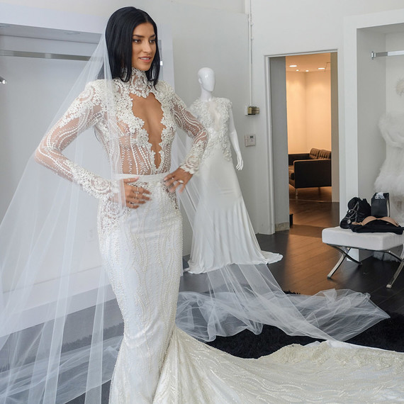 Michael costello store wedding dresses