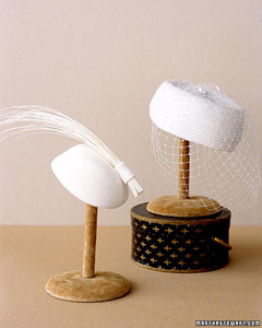 Bridal Hats | Martha Stewart Weddings
