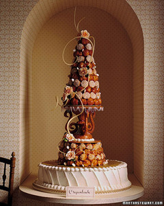 Gateaux De Mariage Croquembouche Martha Stewart Weddings