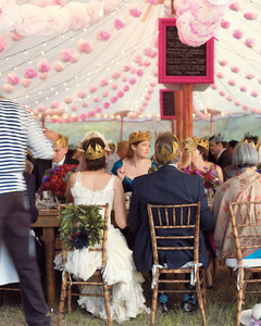 Diy Coffee Filter Garland Martha Weddings Paper Pom Poms 2 Mwd104892 Jpg