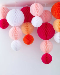 Paper Hanging Globe Decorations Martha Weddings Paper Hanging Globe Decorations