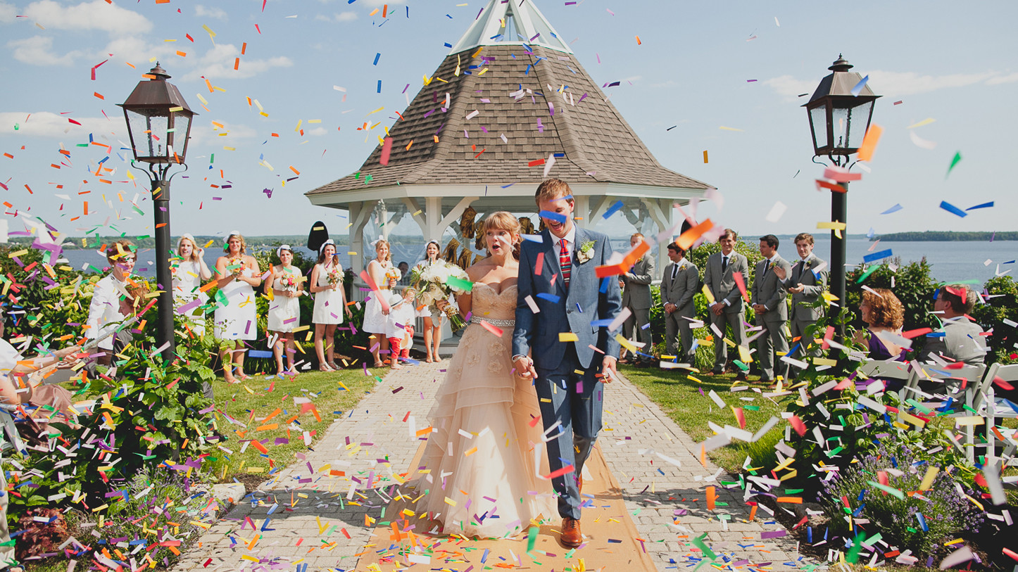 8 Alternatives To The Traditional Wedding Exit Toss Martha Stewart