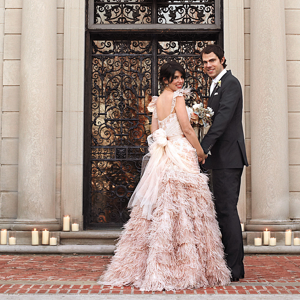 Colorful Dresses From Real Weddings Martha