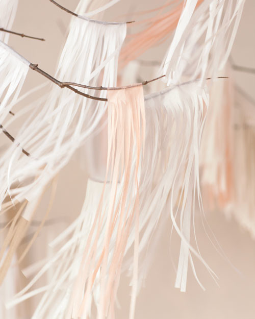 How to Make Your Own Fringe Decor Martha Stewart Weddings