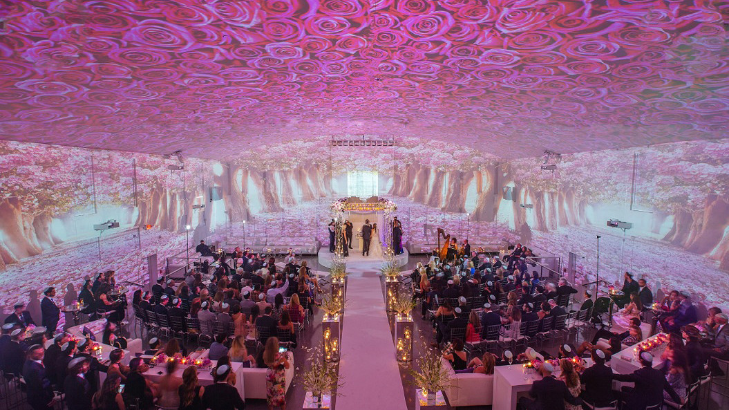 how to use projection mapping at your wedding martha planning a wedding checklists