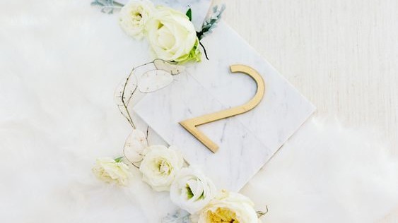 The Prettiest Wedding Table Number Ideas from Real Weddings