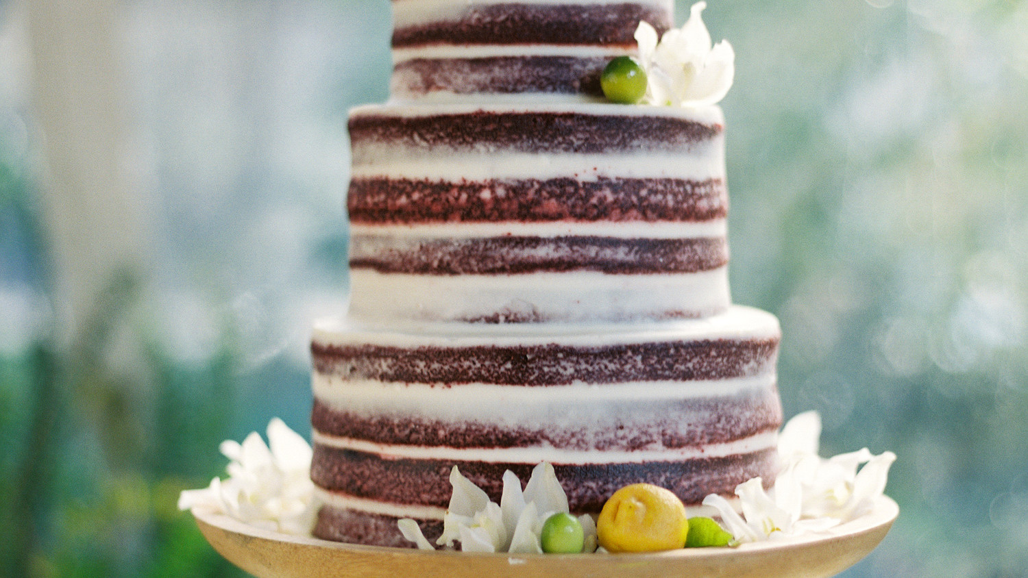 Beautiful Naked Wedding Cake Ideas