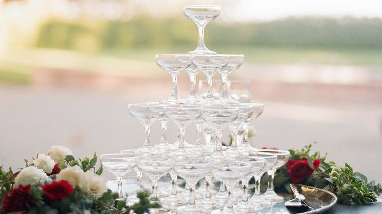 21 Champagne Towers To Copy For Your Own Wedding Reception Martha 21 Champagne Towers To Copy For Your Own Wedding Reception Martha Stewart Weddings