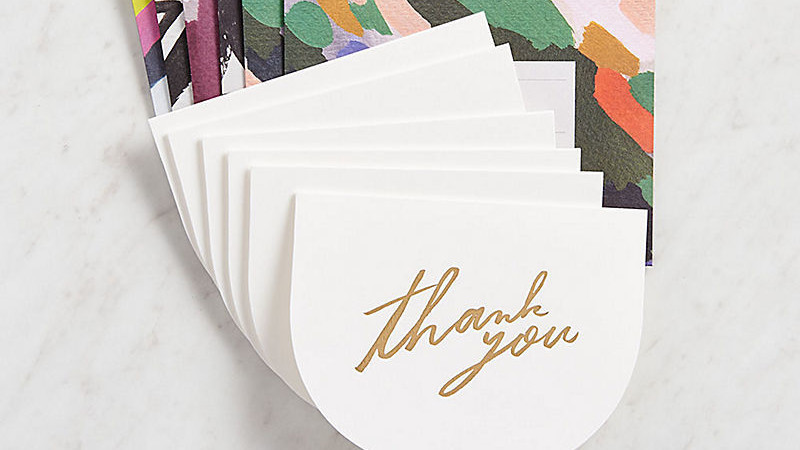 Wedding Thank-You Cards Martha Stewart Weddings