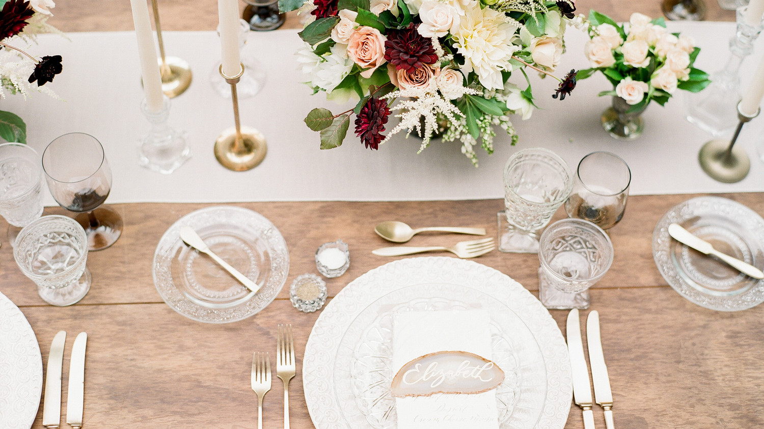 This Dreamy Wedding Tablescape Gives New Meaning to 