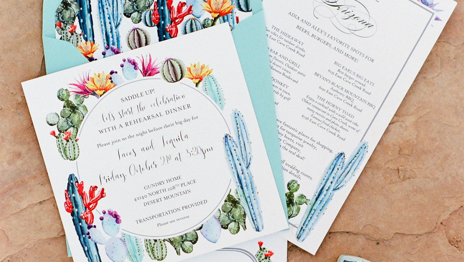 36 Destination Wedding Invitations From Real Weddings Martha 36 Destination Wedding Invitations From Real Weddings Martha