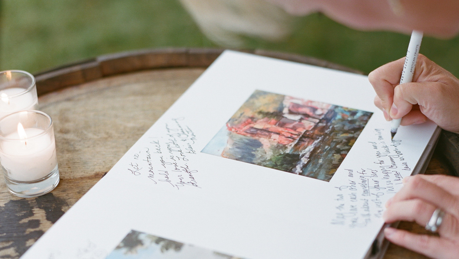 How to Get Wedding Guests to Sign Your Guest Book Martha Stewart Weddings