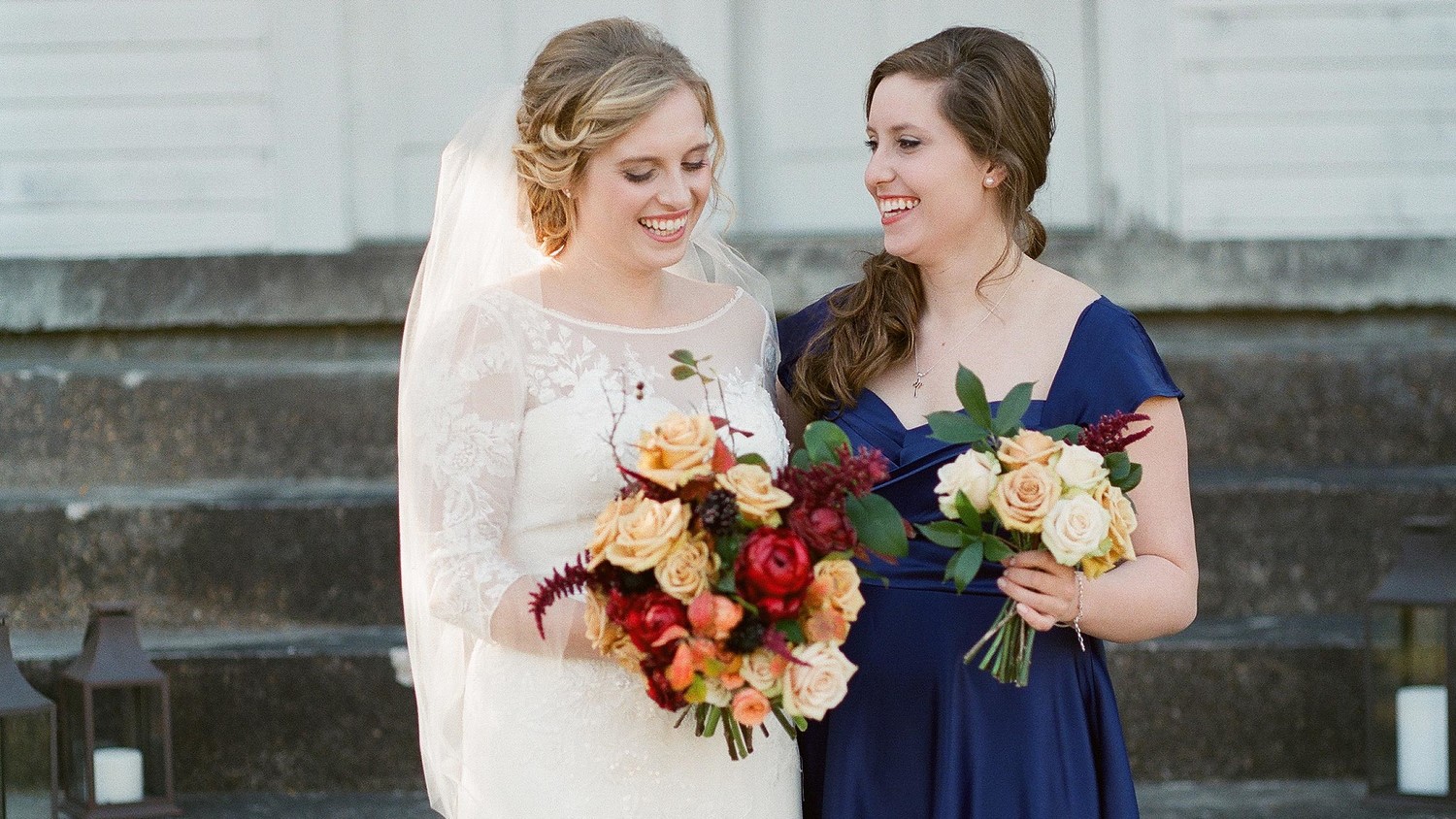 Navy Blue Bridesmaid Dresses | Martha Stewart Weddings